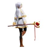 brehiay Anime Cosplay Elf Dress with Wig Wizard Costume Skirt Halloween
