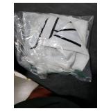 Travel Laundry Bag - 2-Pack - Fun Print Design Bags for Dirty Clothes, Extra Large Capacity, Durable Water Resistant Fabric, Sturdy Drawstring Closure (Black-White | Laundry)