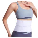 Cozyhealth Elastic Universal Post Surgery Abdominal Binder Lower Waist Support Belt, Wide Belly Girdle Postpartum Stomach Surgical Compression Belly Band for Men and Women (2 Panel - 6, Small) ONLY 1