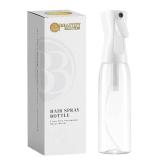 BeautifyBeauties Spray Bottle For Hair Continuous Mister Spray Bottle for Hairstyling, Cleaning, Plants, Pets, Barbers, Salons, Essential Oil Scents (Clear, 18.6oz/500ml) 11 H x 2.6 L