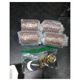 Maricome 3 in Wooden Legs Set of 4, Solid Round Wood Replacement Feet Predrilled M8 Boltï¼Suitable for Sofa Couch Dresser Ottoman Cabinets Chair Screw in