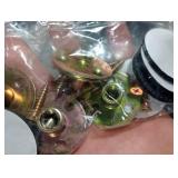 Maricome 3 in Wooden Legs Set of 4, Solid Round Wood Replacement Feet Predrilled M8 Boltï¼Suitable for Sofa Couch Dresser Ottoman Cabinets Chair Screw in