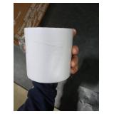 ZRJT Peel and Stick Wallpaper Borders 390 x 4 Self Adhesive Mirror Frame Border Wood Grain DIY for Kitchen Bathroom Mirror Removal Border Sticker Wall Decor Cover 10.8 Sq.Ft, White Wood