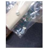 ENERLITES Combination Double Toggle/Single Decorator Rocker Outlet Wall Plate, Standard Size 3-Gang Light Switch Cover(4.5 x 6.38), Polycarbonate Thermoplastic, UL Listed 881231-I, Ivory