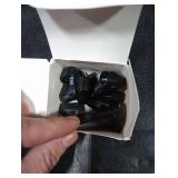 Football Boot Studs Replacement, Plastic Studs for Soccer Cleats with Nail Remover Rugby Soccer Screw-in Spikes, Suitable for Shoes with Spikes Requiring a Screw Diameter of 5mm