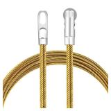 Fnvarak Fish Tape 16.4ft Wire Puller Running Electrical Wire Cable Pulley Head Spring, Heavy Duty, Through Wall Wire Guide Device,Applicable Multiple Scenario