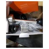 KOIOS Immersion Blender, 1100W 5-in-1 Multi-Purpose Hand Blender, 12-Speed, 600ml Beaker, 500ml Chopper, Egg Whisk, Milk Frother, Black