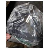 HULISEN Clear Sling Bag, Clear Bag Stadium Approved, Transparent Shoulder Crossbody Backpack Chest Casual Daypack