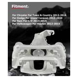 cciyu Rear Left Brake Caliper Assembly w/Bracket 18B5399 2012-2016 For Chrysler For Town & Country,2012-2017 For Dodge For Grand Caravan,2013-2015 For Ram For C/V,2012-2014 For Volkswagen For Routan