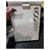 Mayfair Linen 100% Egyptian Cotton Fitted Sheet Queen Size - Luxury 600 Thread Count Queen Fitted Sheet Only, Soft, Cooling 16 Deep Pocket Bottom Sheets, Sateen Weave, Hotel Quality - Sand