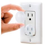 Clear Outlet Covers (50 Pack) Value Pack Baby Safety Outlet Plug Covers Durable & Steady Child Proof Your Outlets Easily