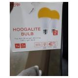 hooga Sleep Light Bulb, Amber Light Bulbs for Sleep Therapy, Blue Light Blocking, 1600K Dim Light Bulbs 7W Equivalent, Mood Soothing Light, E26 A19 Warm Light Bulbs for Bedroom, Nursery, 2 Pack.