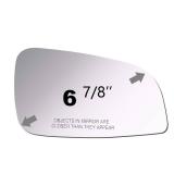 ReYee Mirror Glass fit for 2008-2012 Chevrolet Malibu LS, LT 2007-2009 Saturn Aura Passenger Right Side Mirror Glass RH No Backing Plate Convex Including Adhesive