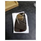 ReYee Mirror Glass fit for 2008-2012 Chevrolet Malibu LS, LT 2007-2009 Saturn Aura Passenger Right Side Mirror Glass RH No Backing Plate Convex Including Adhesive