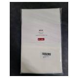 maxmill Rectangle Textured Tablecloth Waterproof Spillproof Wrinkle Free Table Cloth, Kitchen Dining Tabletop Decoration, Fabric Table Cover for Outdoor and Indoor Use, 52 x 70 Inch, Ivory