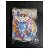 MultiPCS Cat Birthday Decorations Cat Birthday Party Supplies - Includes Plates, Napkins, Cups, Cutlery, Banner, Hanging Swirl for Cat Birthday Party Decorations, Serves 24