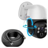 OOSSXX (Extend for POE NVR) PoE 4K PTZ Extend Camera 2-Way Audio 4K/8.0 Megapixel PTZ PoE Outdoor Home Security Camera System Wired Outdoor Video Surveillance IP Cameras