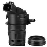 HHCSOP 85330-60190 Windshield Washer Pump, Compatible with Toyota Lexus Mazda Honda Scion, Replaces OEM 85330-21010 85330-AE010 85330-60180