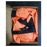 Sadnyy 1 Pcs Halloween Trick or Treat Bags Light up for Kids Pumpkin Candy Bucket LED Halloween Treating Baskets Reusable Goody Tote Bag for Party Favor Supplies(Orange)