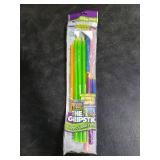 GripStic Multipc Assorted Bag Clips. Durable and reusable chip clips seal food bags air tight. Set includes: (2) 5 Blue, (3) 7.25 Purple, (3) 8.75 Orange, (3) 11.25 Green, (1) 13 Pink.