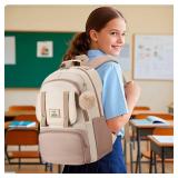 MOMUVO Kids Backpack for Girls,Bookbag for Teens School Bag Elementary Primary Middle School Book Bag,17.3 inch