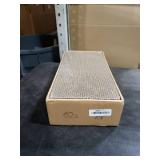 4 Packs in 1 Cat Scratch Pad with Box, Cat Scratcher Cardboard,Reversible,Durable Recyclable Cardboard, Suitable for Cats to Rest, Grind Claws and Play with Scratch Box