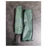 SIEPASA Windproof Travel Compact Umbrella-Automatic Umbrellas for Rain-Compact Folding Umbrella, Travel Umbrella Compact, Small Portable Windproof Umbrellas for Men Women Teenage. (Green)