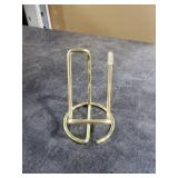 ROPOSY Cell Phone Stand for Desk, Cute Metal Gold Cell Phone Stand Holder Desk Accessories, Compatible with All Mobile Phones, iPhone, Switch, iPad