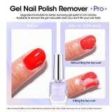 Gellen Gel Nail Polish Remover, Gel Remover for Nails Quickly in 2-5 Minutes, Easy Use No Need to Soak or Wrap, Professional Nail Gel Remover Kit, Gellen Gel Polish Remover Pro