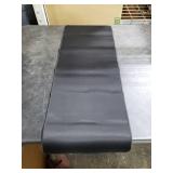 Large Desk pad mat,Mouse Pad,Office Desk Mat, Non-Slip PU Leather Desk Blotter,Large Desk pad,Waterproof Keyboard mat for Office/Home/Decor (Black,48 x 17)