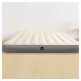 Intex 64103E Dura-Beam Standard Single-High Air Mattress: Fiber-Tech - Queen Size - 10in Bed Height - 600lb Weight Capacity - Pump Sold Separately