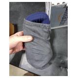 Velpeau Neck Brace for Neck Pain and Support - Soft Cervical Collar for Sleeping, Snoozing, Sleeping Upright, Anti-Snoring, Sleep Apnea for Women & Men (Blue, Enhanced Version, XL: 16.5-18.7/4)