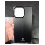 Cocomii - Rectangle Case Compatible with iPhone 16 Pro Max - Compatible with MagSafe, Solid Color, Fashionable Hues, Matte, Magnetic Phone Case for iPhone 16 Pro Max 6.9 inch, Black