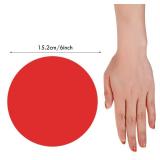 Outus  6 Inch Classroom Floor Stickers Multicolor Classroom Spots for Line up Markers Self Adhesive Vinyl Stickers for Preschool Kindergarten Students Kids (Classic Color, Bright Dot Style)