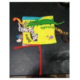 beiens Baby Books Toys, Touch and Feel Crinkle Cloth Book for Infant Baby 0-3-6-12-18 Months, Early Development Interactive Stroller Soft Toys, Newborn Gifts for Boys Girls