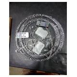 Anordsem Christmas Window Lights Decorations: 12.6 Inch Silhouette Light Battery Operated for Indoor Decorative - LED Bell Hanging Lighted Home Door Wall Xmas Decor 2 Pack