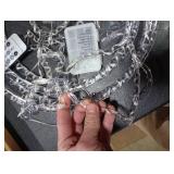 Anordsem Christmas Window Lights Decorations: 12.6 Inch Silhouette Light Battery Operated for Indoor Decorative - LED Bell Hanging Lighted Home Door Wall Xmas Decor 2 Pack