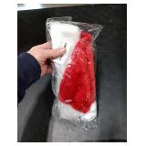 lycycse Santa Hat Kids Toddler Baby Christmas Hats Red Velvet Newborn Child Thicken Plush Xmas Hat New Year party supplies