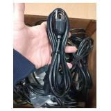 Misc Box of Computer Power Cables And AV Cables