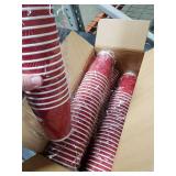 GGOLDMER Coffee Cups 12oz 100pk Heavy Duty Red