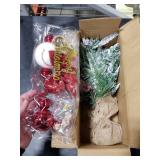 Small Christmas Tree with LED Lights and Decor