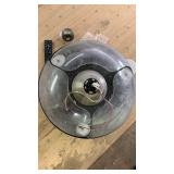 Modern Crystal LED Ceiling Fan with Remote and Smart Controls - Retail: $140