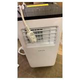 Portable Air Conditioners 8000 BTU, Energy Efficient AC Unit with Remote Control, 24H Timer, Quiet Operation for Bedroom, Office, Dorm Rooms Up to 350 Sq. Ft, White (8,000 BTU Black Top) - Retail: $21