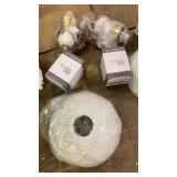 White Ceramic Dome Pendant Light - Retail: $85