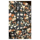 Tropical Floral Garden Chair Cushion Set - Retail: $56