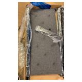 Modern Gray Tufted Twin Headboard - Retail: $50