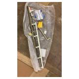 Bed Side Rails Guard for Elderly Adults Seniors Assist Rail, Safety Bed Cane Railings Fold Down Handle, Handicap Medical Support Assistance Devices Half Grab Bar (47, 18 INCH) - Retail: $85