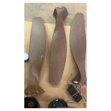 Modern 3-Blade Ceiling Fan with LED Light - Retail: $95