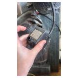 Alpine Corporation TZL412 14\" Stoned Jar Cascading Water Fountain with LED Lights, Elegant Tabletop Water Feature for Home, Office, Living Room, Bedroom, and Desk Decor, Gray - Retail: $95