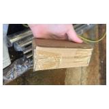 Antique Bronze Double Corner Window Curtain Rods with Aluminum End Cap Finials and Brackets,1 Inch Diameter Dual Bay Window Curtain Rods, Adjustable 2 Sided 36-72 Inch Double Drapery Rod - Retail: $45